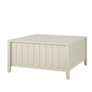 Novogratz Her Majesty Lift Top Coffee Table - White