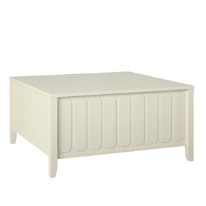 Novogratz Her Majesty Lift Top Coffee Table - White
