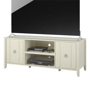 Novogratz Her Majesty TV Stand - White