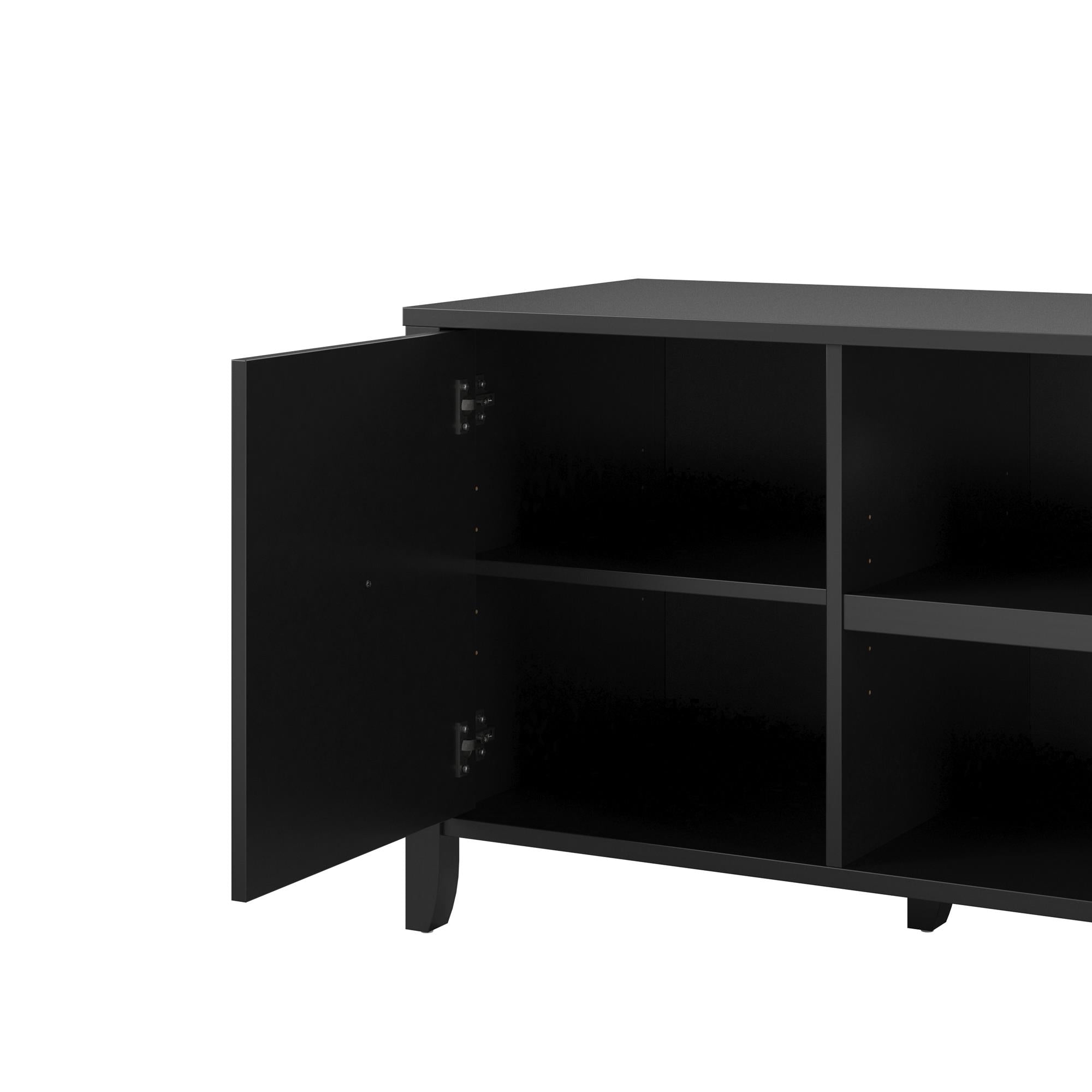 Novogratz Her Majesty TV Stand - Black