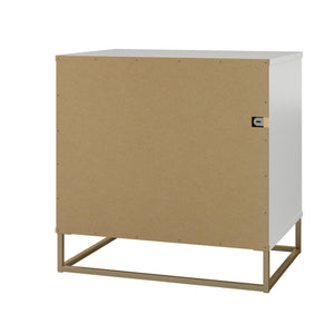 Novogratz Kelly Accent Cabinet - White