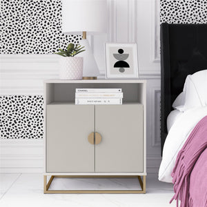 Novogratz Kelly Accent Cabinet - White