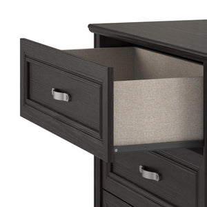 Ameriwood Home Hillview 4 Drawer Dresser - Espresso