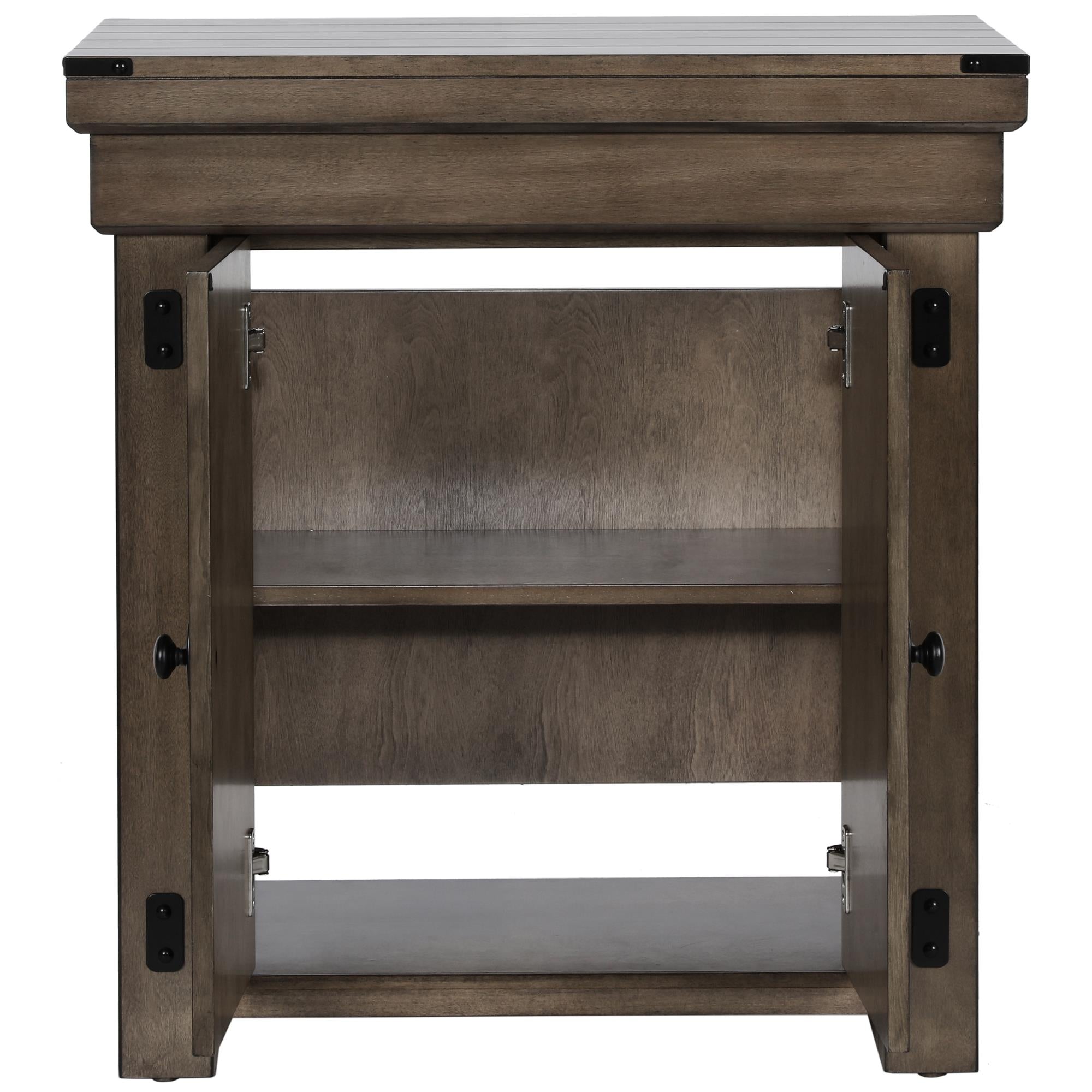 Ollie & Hutch Wildwood 20 Gallon Aquarium or Terrarium Stand - Rustic Gray