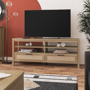 Ameriwood Home Wimberly TV Stand for TVs up to 65" - Natural