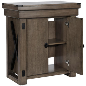 Ollie & Hutch Wildwood 20 Gallon Aquarium or Terrarium Stand - Rustic Gray