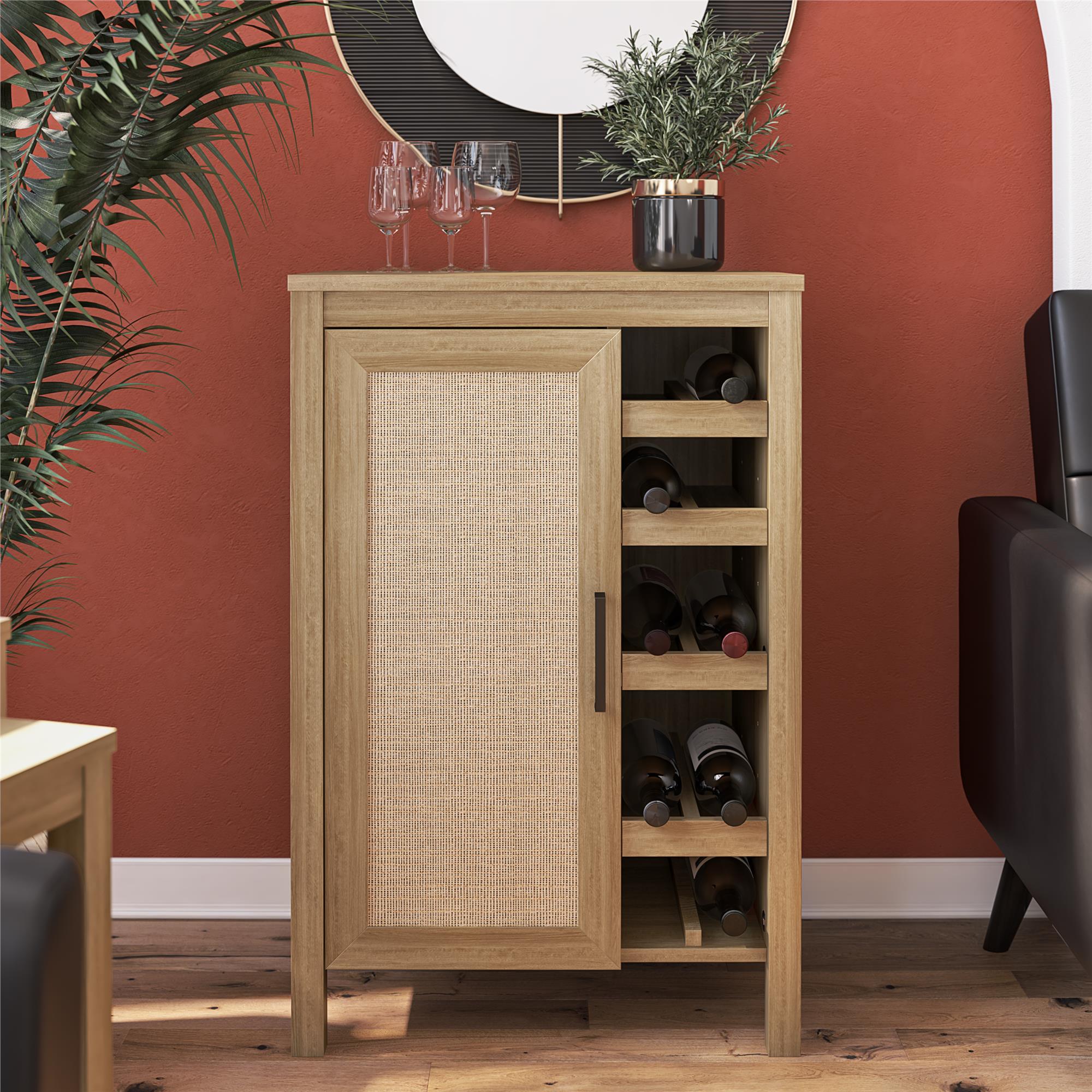 Ameriwood Home Wimberly Bar Cabinet - Natural