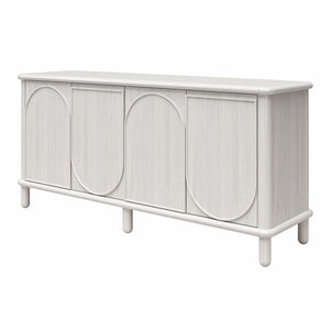 CosmoLiving Selena Credenza - Rustic White