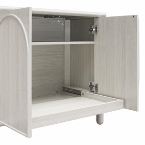 CosmoLiving Selena Credenza - Rustic White