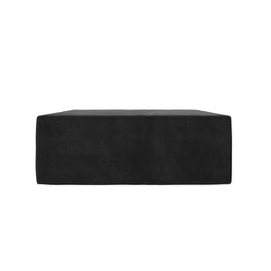Novogratz The Flower Ottoman Pouf - Black