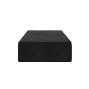 Novogratz The Flower Ottoman Pouf - Black