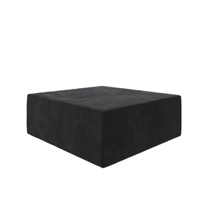 Novogratz The Flower Ottoman Pouf - Black