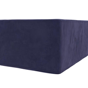 Novogratz The Flower Ottoman Pouf - Blue