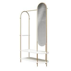 CosmoLiving Anastasia Valet - White