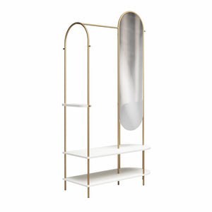 CosmoLiving Anastasia Valet - White