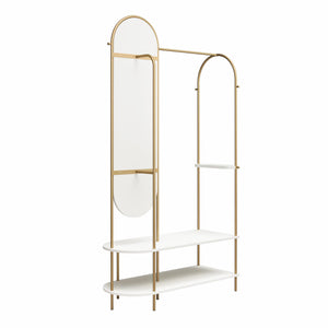 CosmoLiving Anastasia Valet - White