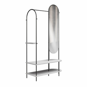 CosmoLiving Anastasia Valet - Dove Gray