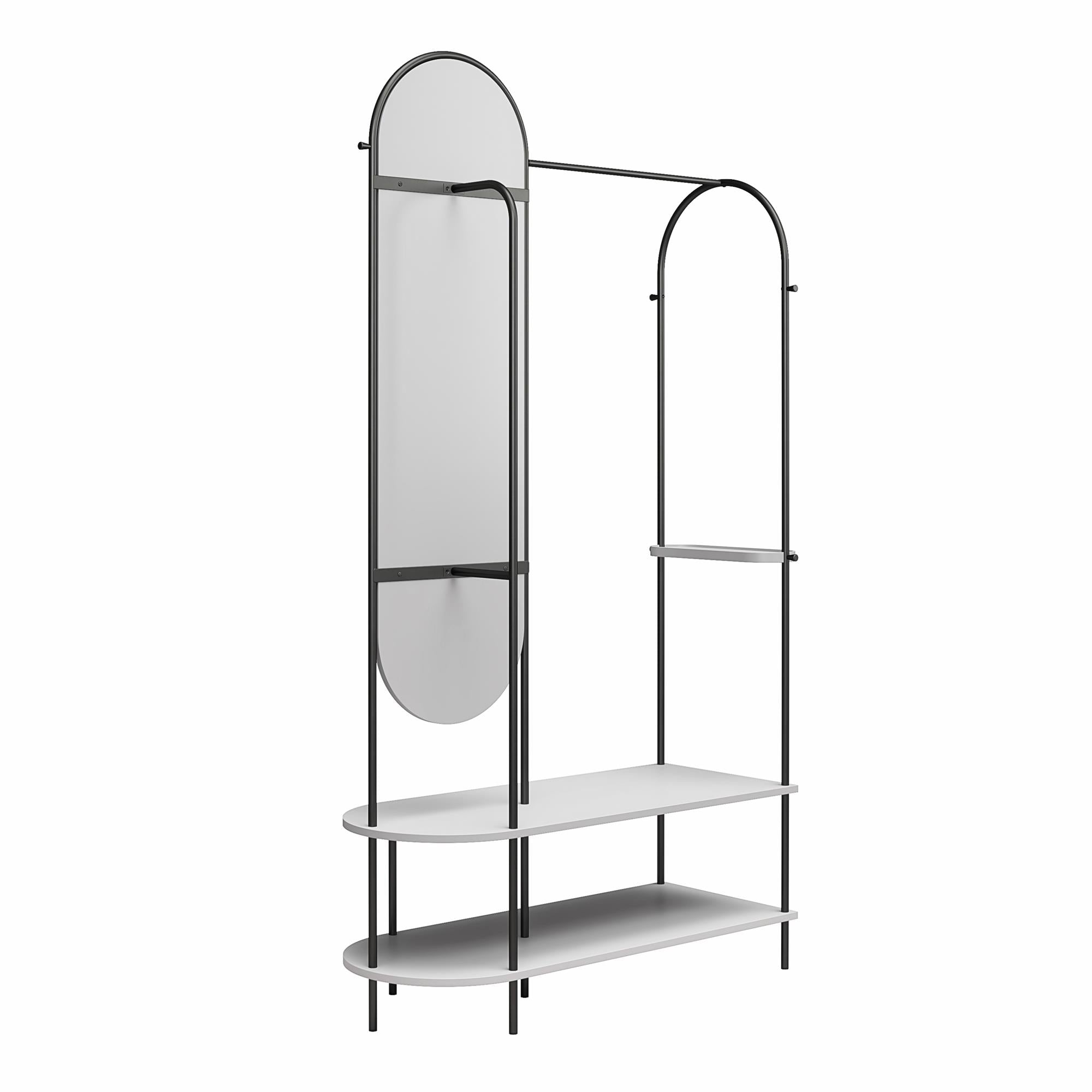 CosmoLiving Anastasia Valet - Dove Gray