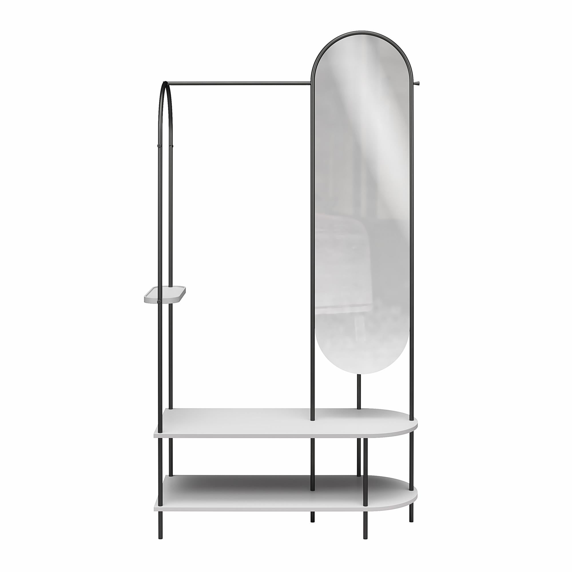 CosmoLiving Anastasia Valet - Dove Gray
