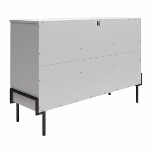 CosmoLiving Liberty 3 Door Accent Cabinet - Dove Gray