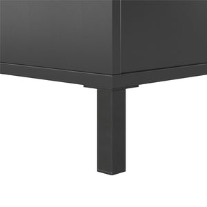 NTense Falcon Youth Gaming TV Stand w/ ARGB LED Lights - Matte Black