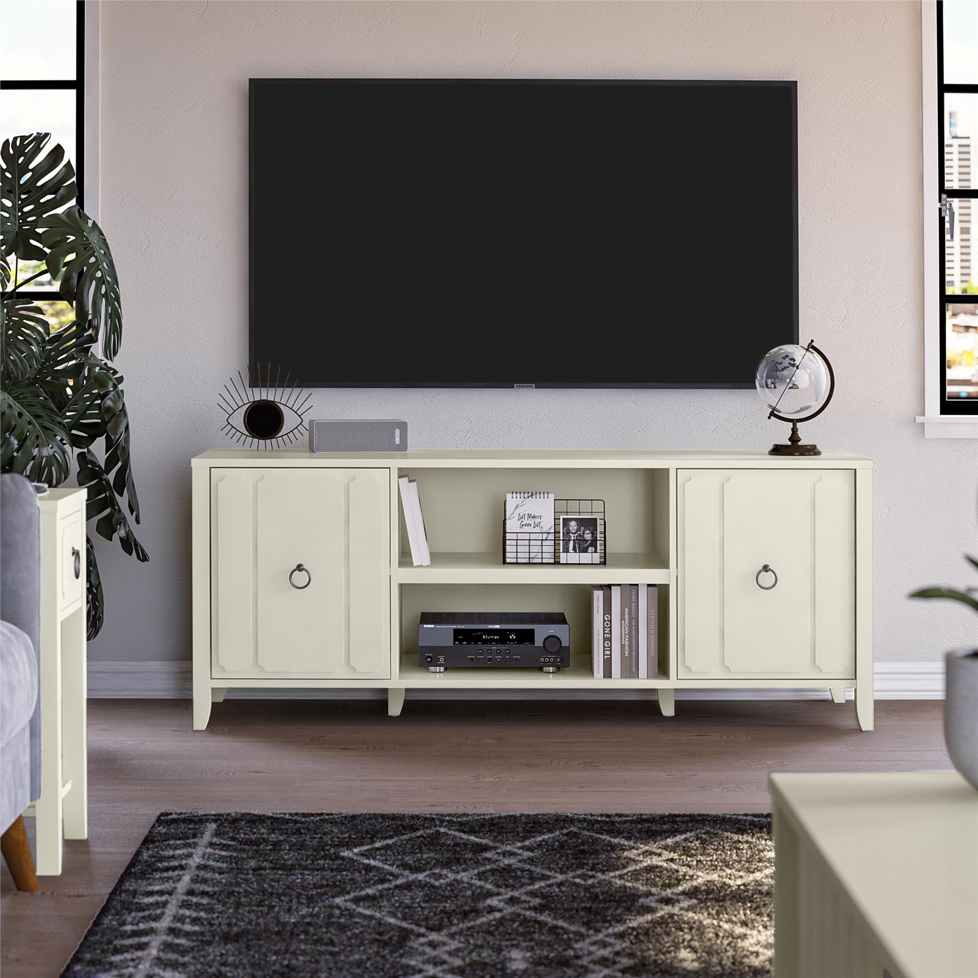 Novogratz Her Majesty TV Stand - White