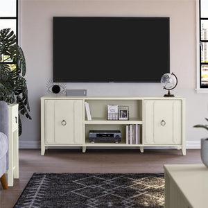 Novogratz Her Majesty TV Stand - White