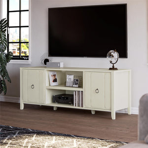 Novogratz Her Majesty TV Stand - White