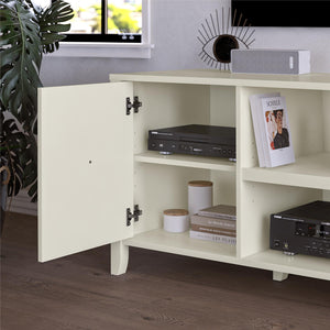 Novogratz Her Majesty TV Stand - White