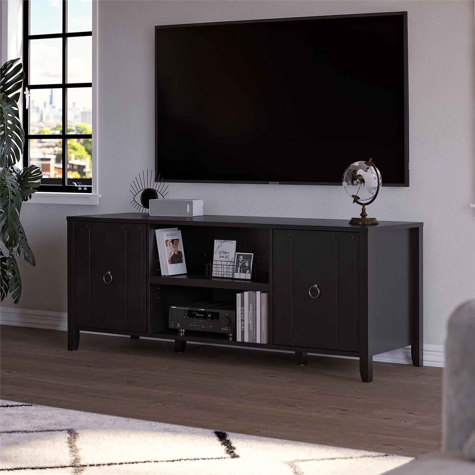 Novogratz Her Majesty TV Stand - Black
