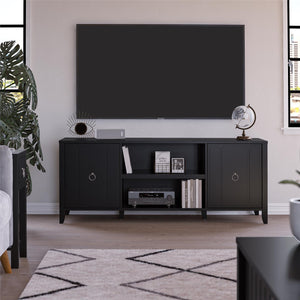 Novogratz Her Majesty TV Stand - Black