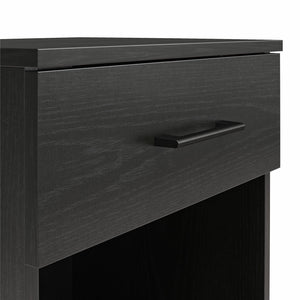 Ameriwood Home Southlander 1 Drawer Nightstand - Black Oak