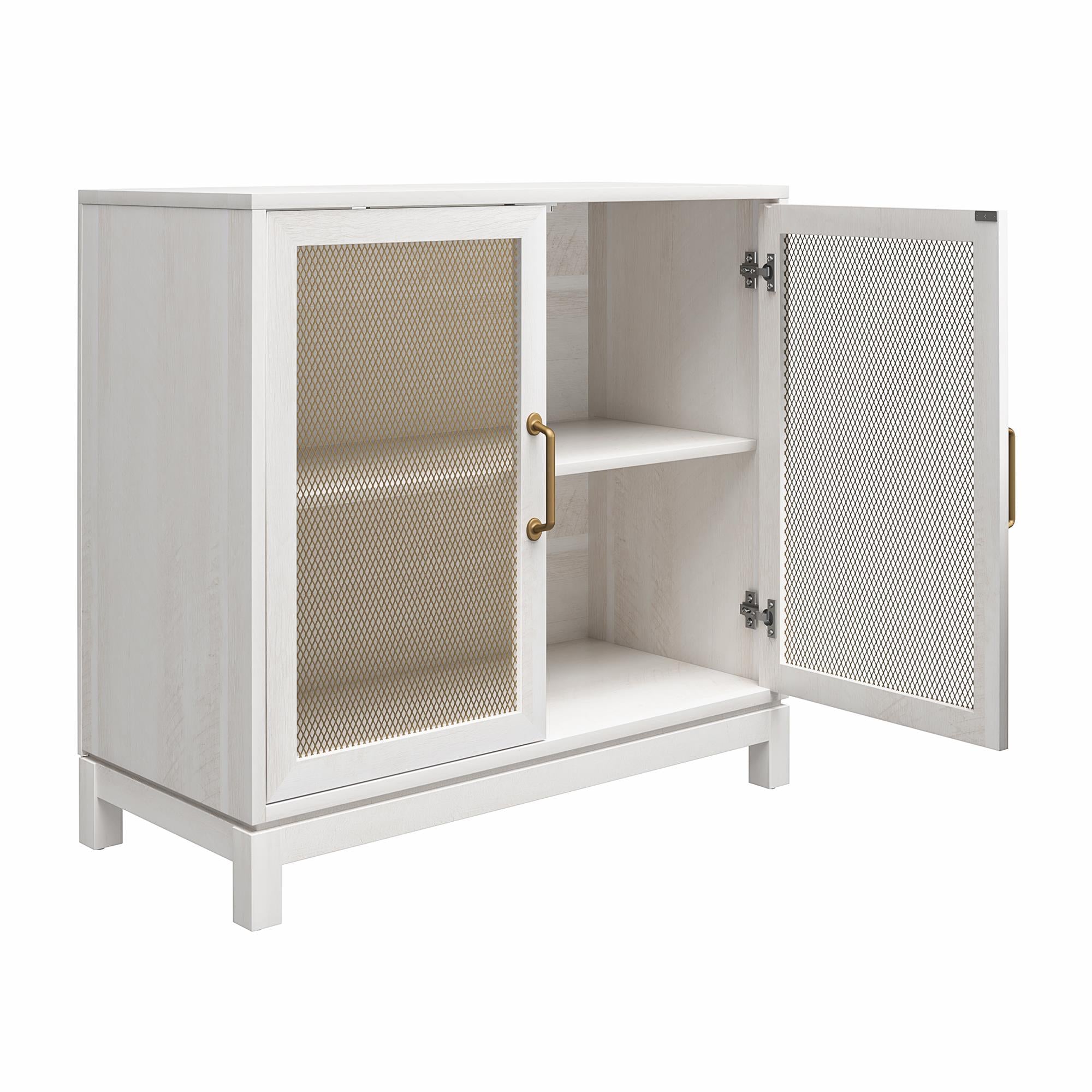 Mr. Kate Tess Accent Cabinet - Ivory Oak
