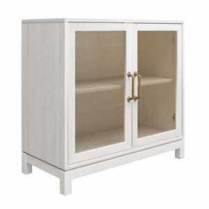 Mr. Kate Tess Accent Cabinet - Ivory Oak