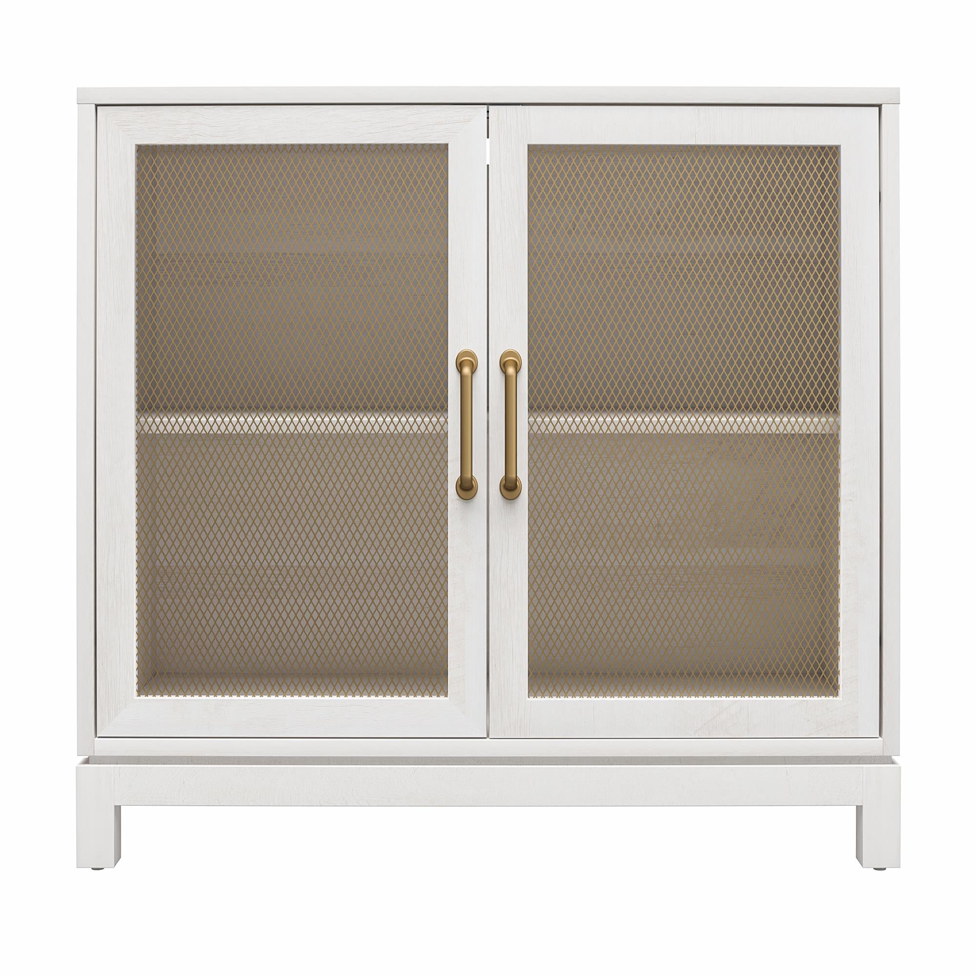 Mr. Kate Tess Accent Cabinet - Ivory Oak