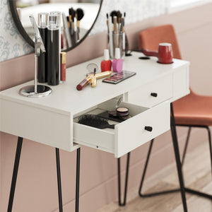 Novogratz Kimberly At Home Vanity with Drawers - White