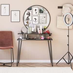 Novogratz Kimberly At Home Vanity - Black Oak