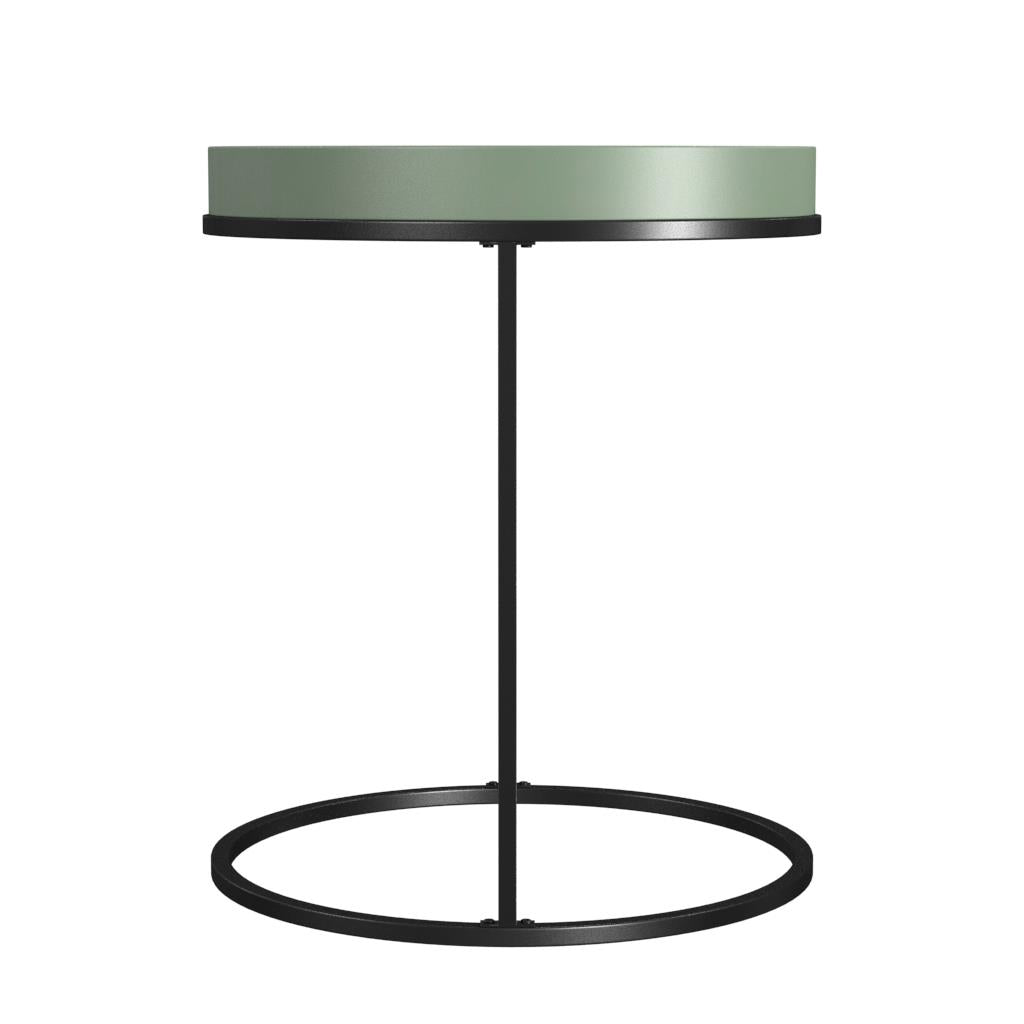 Cortney's Collection Perry Round Accent Table - Sage