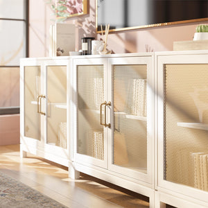 Mr. Kate Tess Accent Cabinet - Ivory Oak