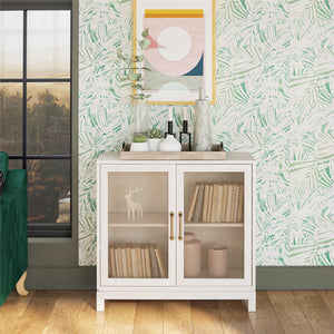 Mr. Kate Tess Accent Cabinet - Ivory Oak