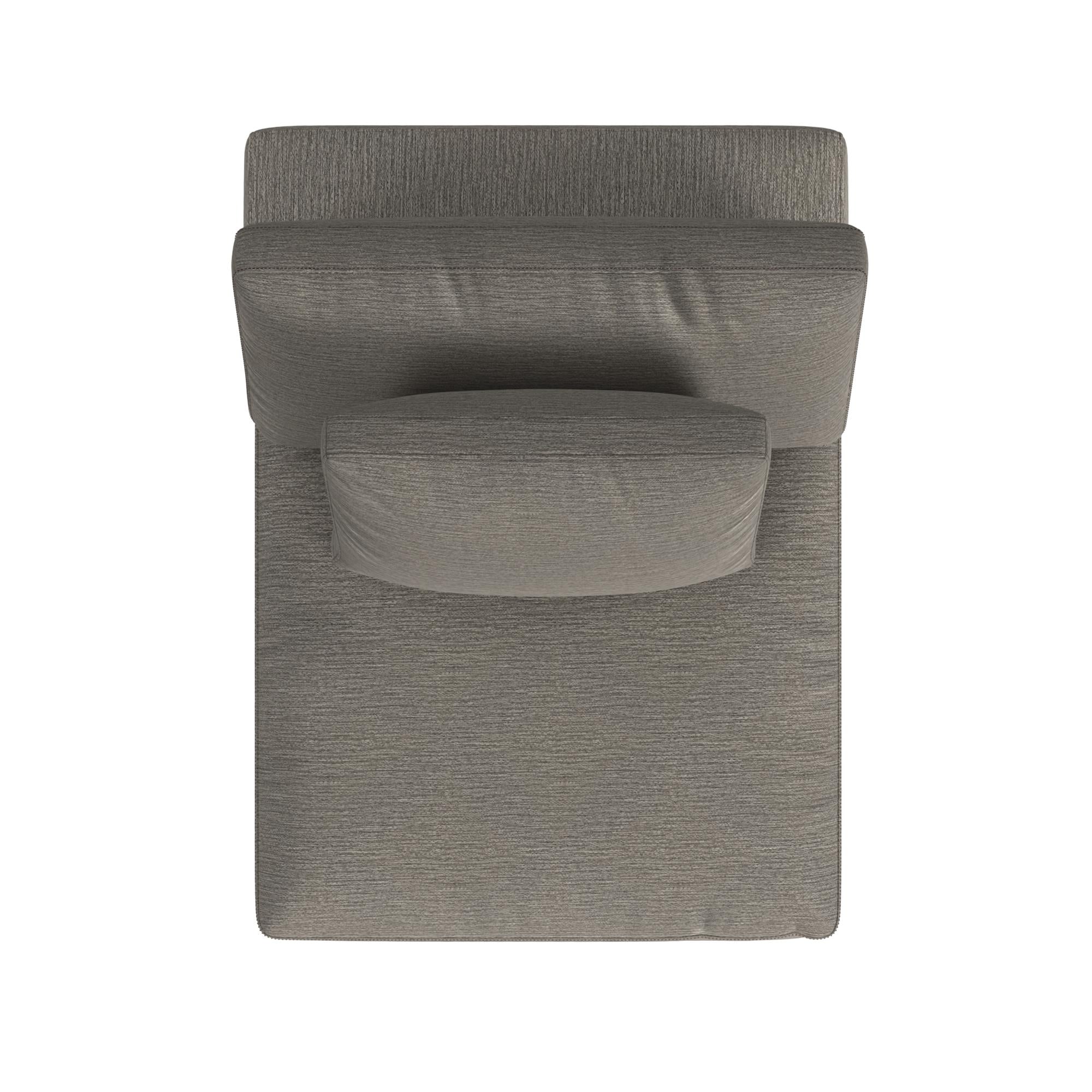 Cortney's Collection York Modular Armless Chair - Taupe