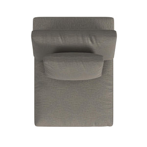 Cortney's Collection York Modular Armless Chair - Taupe