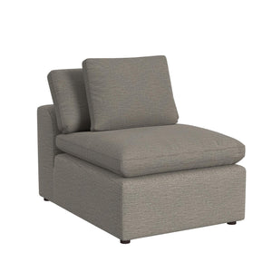 Cortney's Collection York Modular Armless Chair - Taupe