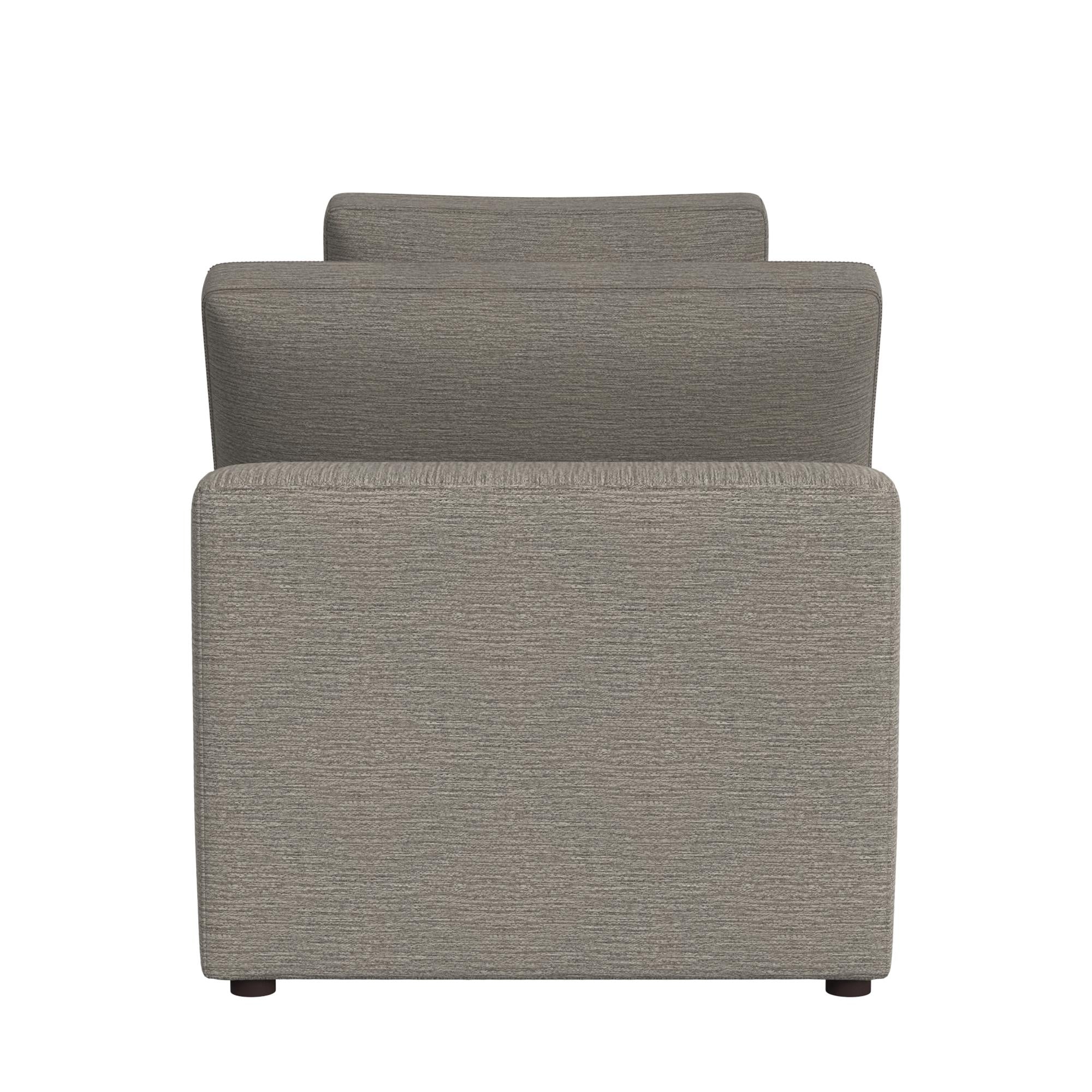Cortney's Collection York Modular Armless Chair - Taupe