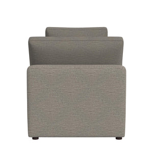 Cortney's Collection York Modular Armless Chair - Taupe