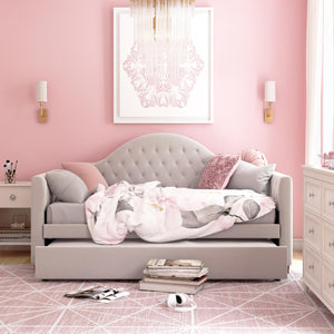 Max & Finn Arden Daybed with Trundle - Dove Gray