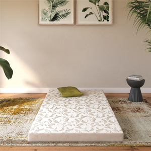 DHP  4" Tri-Folding Mattress - White - Twin