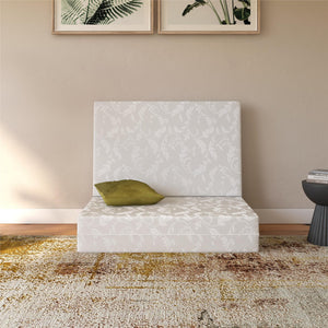 DHP  4" Tri-Folding Mattress - White - Twin