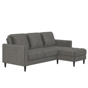 CosmoLiving Strummer Reversible Sectional Sofa - Gray