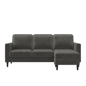 CosmoLiving Strummer Reversible Sectional Sofa - Gray